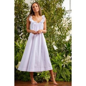 LAKE Amelia nightgown in white - xxs
